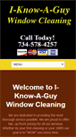 Mobile Screenshot of iknowaguywindowcleaning.com